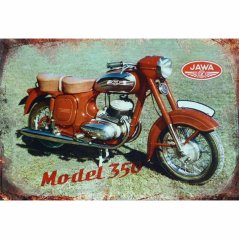 Ceduľa JAWA model 350 Ceduľa JAWA model 350