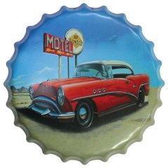 Víko cedule Motel Car
