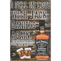 Ceduľa Jack Daniels - I Feel in Love With Jack Ceduľa Jack Daniels - I Feel in Love With Jack