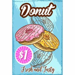 Cedule Restaurace menu 3 - Donut