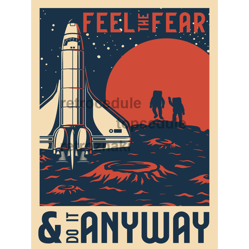 Izdaja Ceduľa Vesmír - Občuti strah in naredi to kakor koli