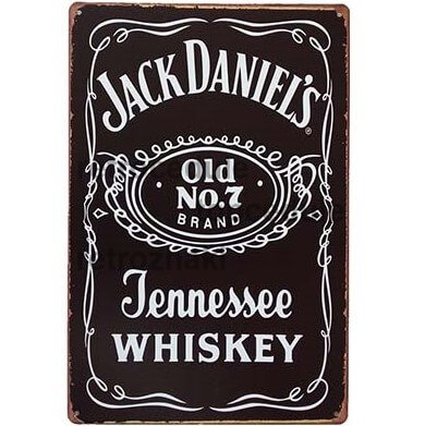 Cedule Jack Daniels - Jennessee Whiskey