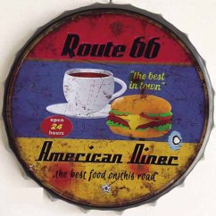American Diner topper