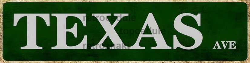 Ceduľa Texas