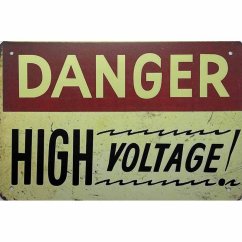 z073 cedula danger high voltage