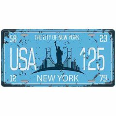 Cedule značka USA New York Cedule značka USA New York