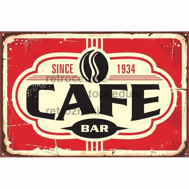 Znak kawiarnia-bar Znak kawiarnia-bar