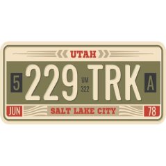 Cedule USA Špz - Utah Cedule USA Špz - Utah