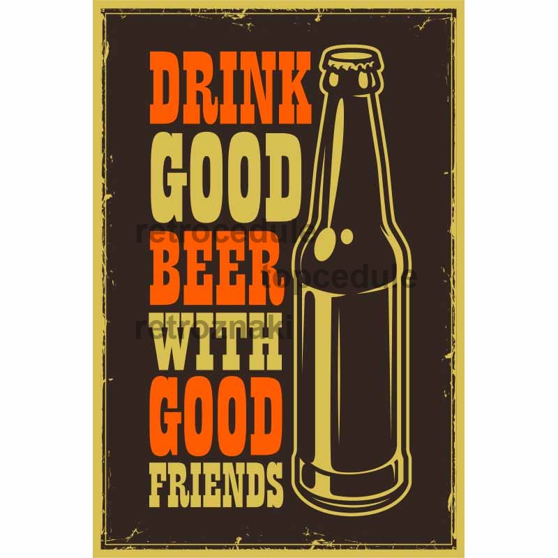 Cedule Drink Good Beer With Good Friends