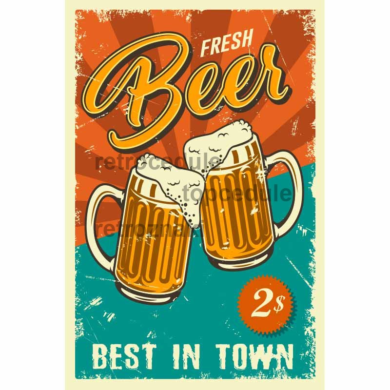 Ceduľa Beer Best In Town