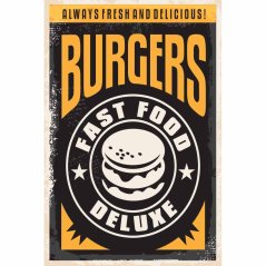 p255 Burgers Fast Food Deluxe