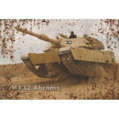 Ceduľa Tank Abrams M1A2 Ceduľa Tank Abrams M1A2