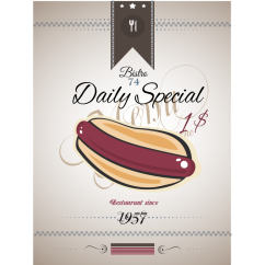 P067 daily special mistro hot dog