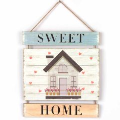 Drewniany znak Sweet Home Drewniany znak Sweet Home