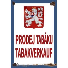 Ceduľa Prodej Tabáku tabakverkaufen