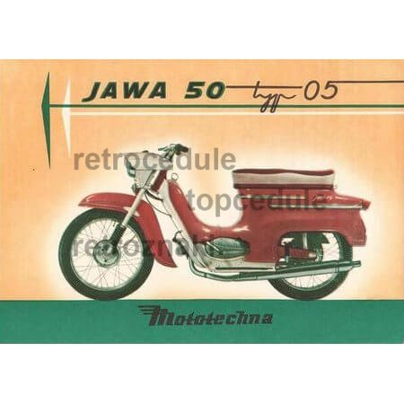 Cedule Jawa 50 typ 05