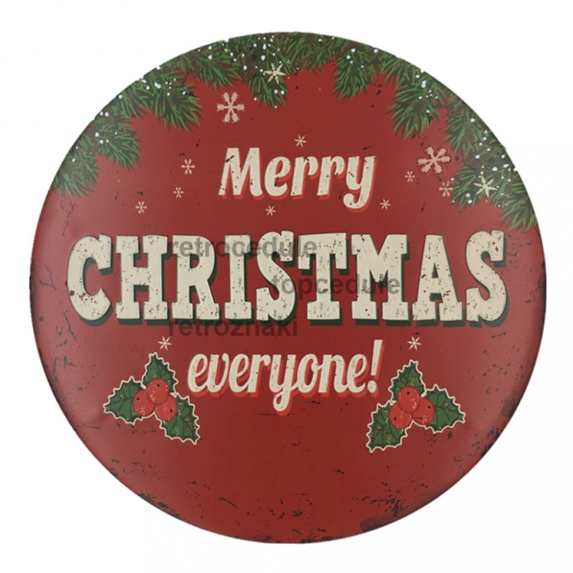 Boldog karácsonyt mindenkinek jele