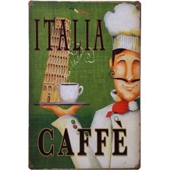 Italia Caffe felirat