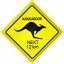 Cedule Kangaroos Next 12km