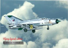 Ceduľa Lietadlo MiG-21 Fishbed