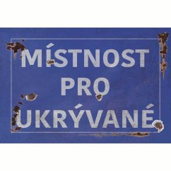 Cedule Místnost Pro Ukrývané