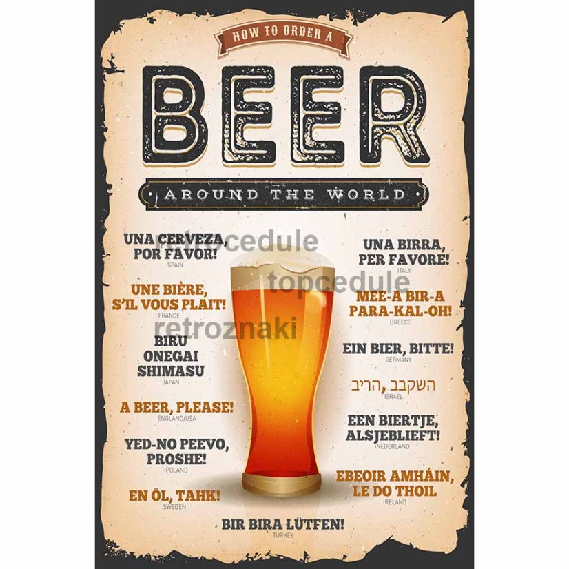 Cedule Beer Around The World