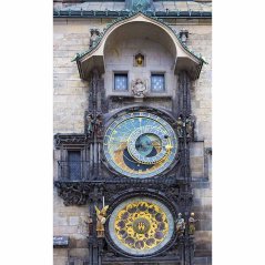 p209 b127 cedula Praha orloj
