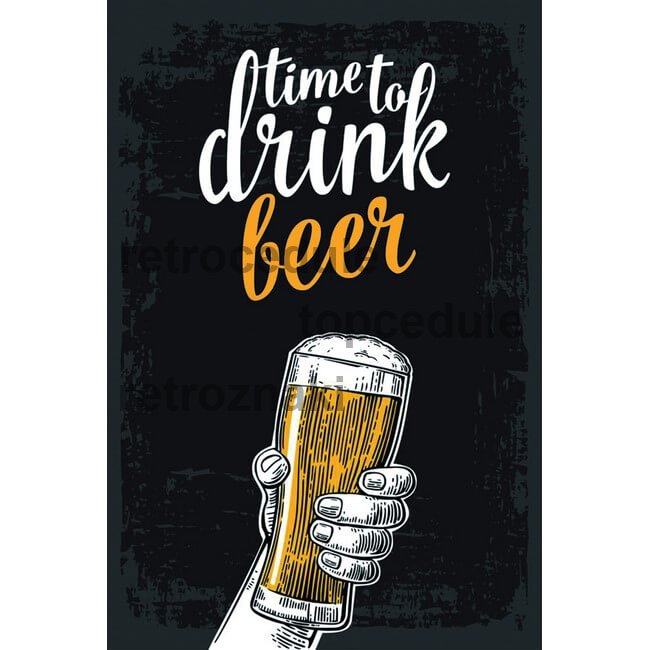 Czas pić znak piwa Czas pić znak piwa