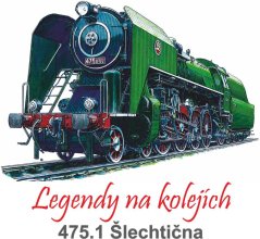 Cedule Lokomotiva 475.1 Šlechtičná Cedule Lokomotiva 475.1 Šlechtičná