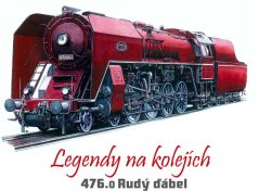 Cedule Lokomotiva Rudý ďábel