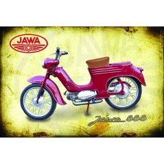 Ceduľa Jawa 555 Ceduľa Jawa 555