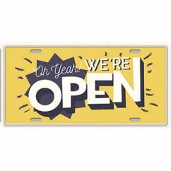 Znak blagovne znamke We Are Open
