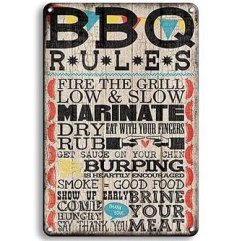 BBQ szabályok jele