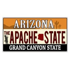 Ceduľa Arizona Apache State