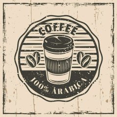 Ceduľa Coffee Shop Arabica