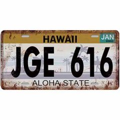 668 cedula hawaii znacka