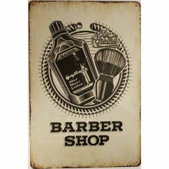 Ceduľa Barber Shop 4