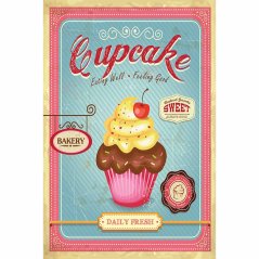 Ceduľa Cupcake