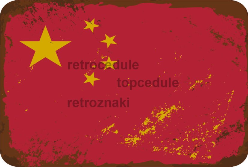 Znak kitajske zastave