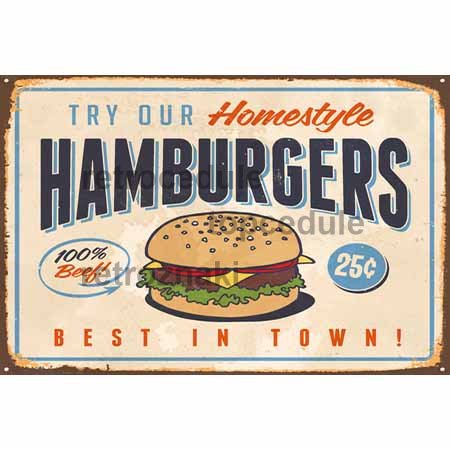 Cedule Hamburgers