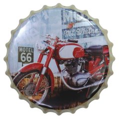 Vrchnák Red Motobyke