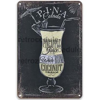 Koktél Pina Colada jele