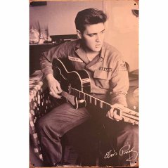 Ceduľa Elvis gitara Ceduľa Elvis gitara