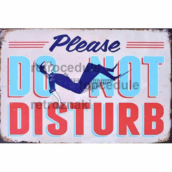 Ceduľa Do Not Disturb