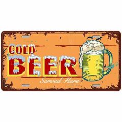 Ceduľa Cold Beer