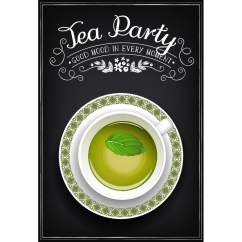 Vintage - znak Tea Party