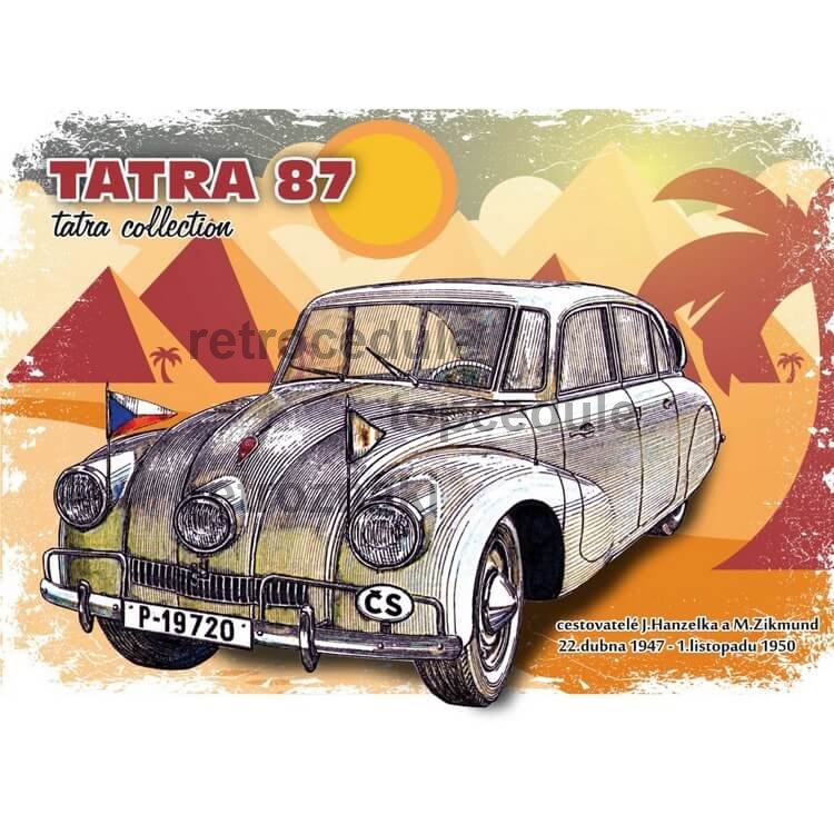 Znak Tatra 87 - kolekcja Tatra