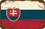 Ceduľa vlajka Slovensko