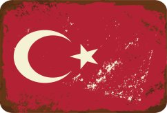 Znak flagi Turcji