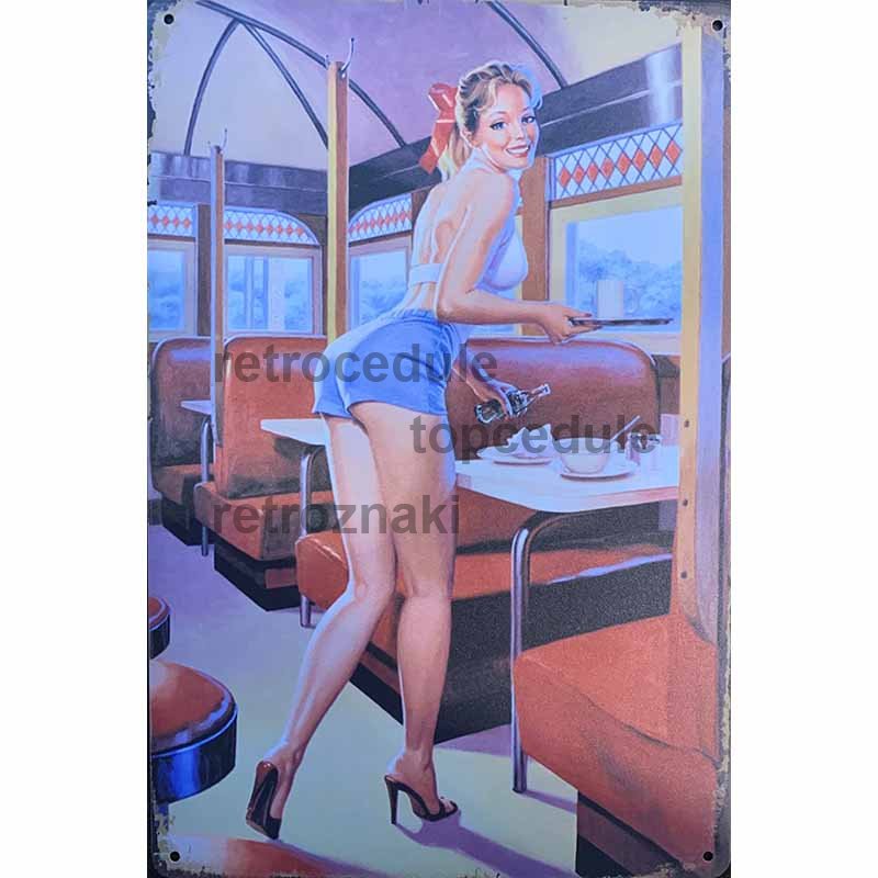 Napis za večerjo seksi deklet